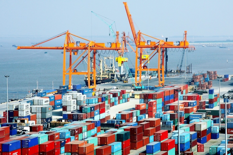 A sea port in Vietnam. Photo courtesy of Tasetco.