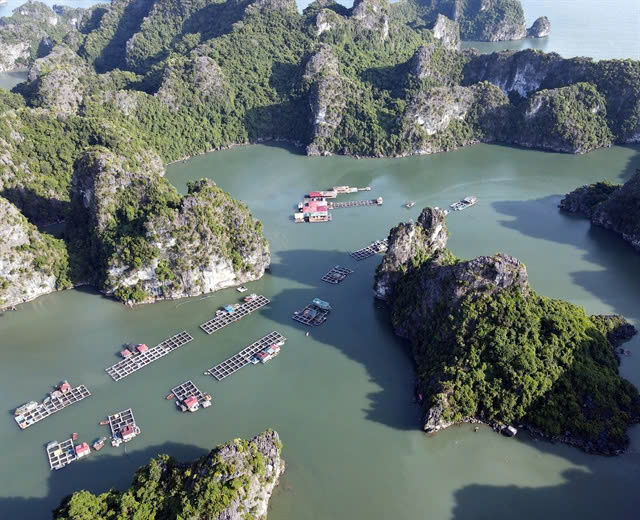 A corner of Ha Long Bay in Quang Ninh province, northern Vietnam. Photo courtesy of Vietnam News Agency.