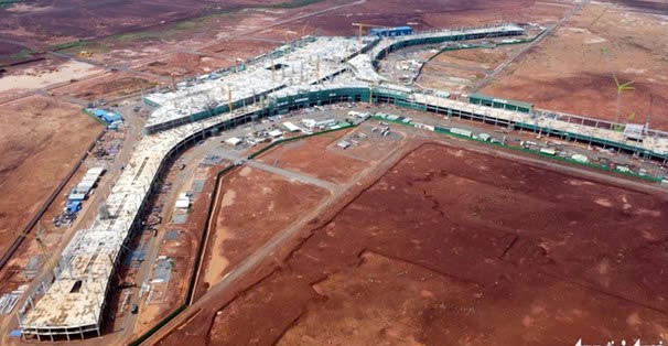 Long Thanh International Airport under construction in Dong Nai province, southern Vietnam. Photo courtesy of Tuoi tre (Youth) newspaper.