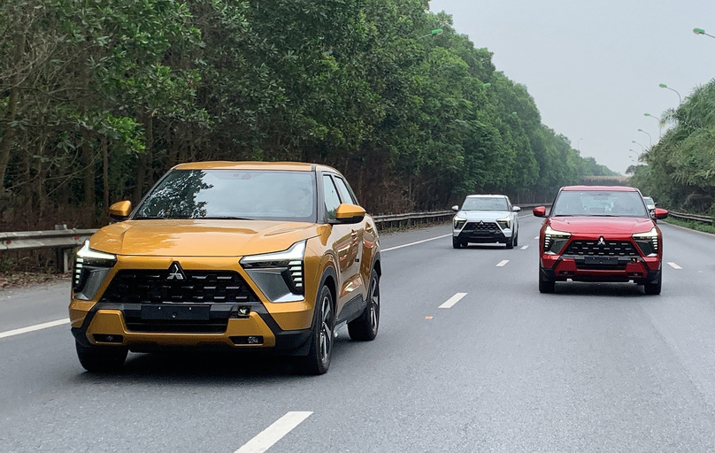 Some Mitsubishi Xforce vehicles. Photo courtesy of Mitsubishi.