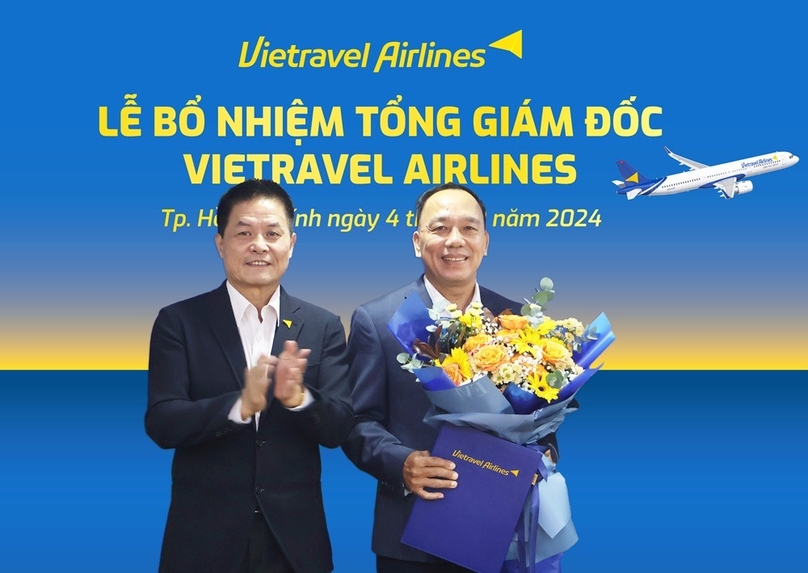 Dao Duc Vu, CEO of Vietravel Airlines. Photo courtesy of the company.