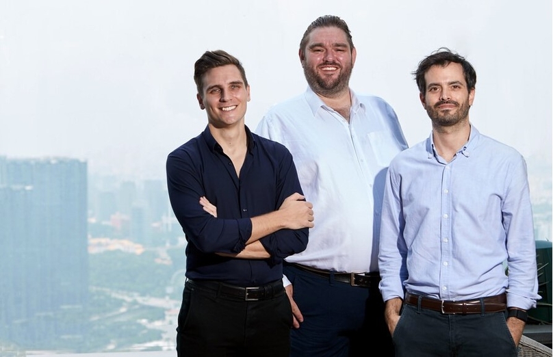 Managing partners of NextBold Capital (from left): Jonas Wilbert, Sjoerd Zwinkels and Pedro Baliza. Photo courtesy of the company.