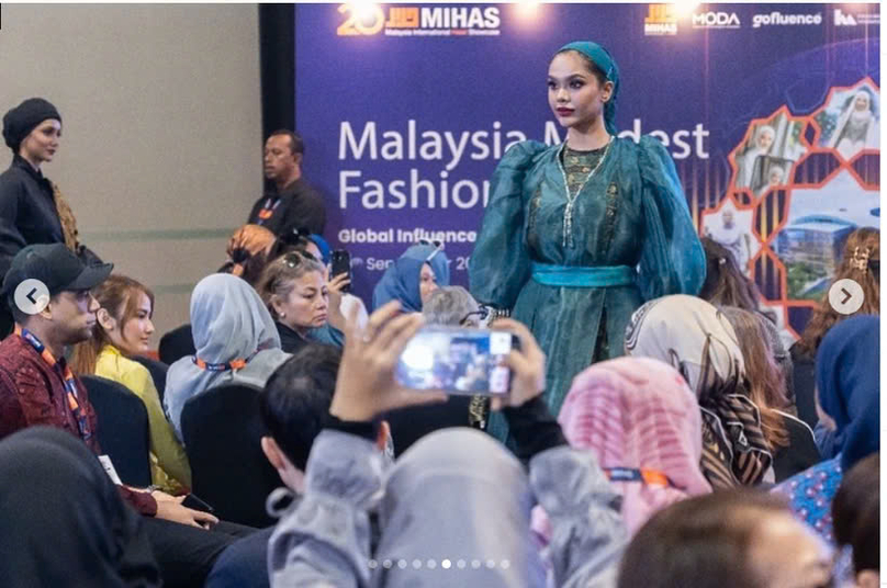 The Malaysia Modest Fashion Show on September 19 is part of the 20th Malaysia International Halal Showcase (MIHAS) from September 17-20. Photo courtesy of MIHAS.