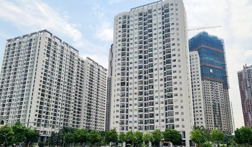 An apartment complex in Hanoi, northern Vietnam. Photo courtesy of Dan Tri (Intellect) newspaper.