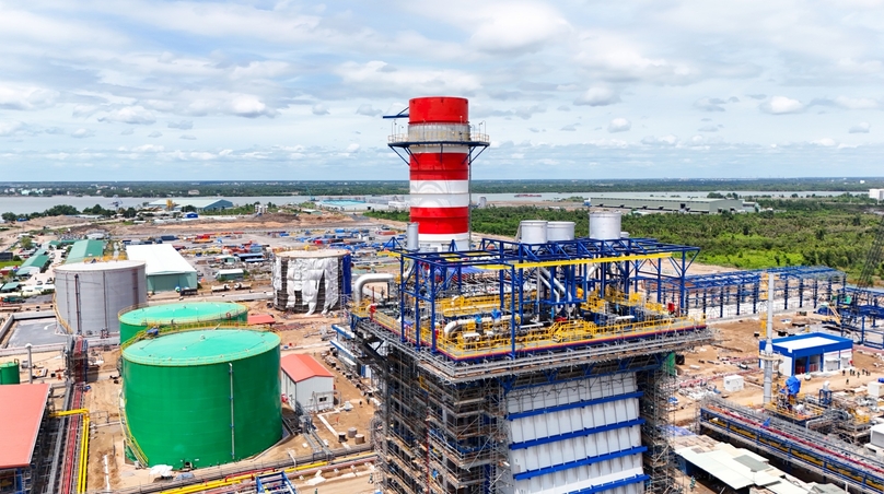 The under-construction Nhon Trach 3 & Nhon Trach 4 LNG-to-power plants in Dong Nai province, southern Vietnam. Photo courtesy of PetroTimes magazine.