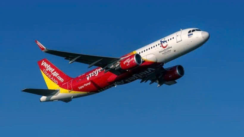  A Vietjet plane. Photo courtesy of Thai Vietjet.