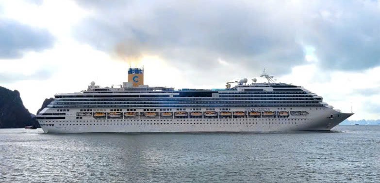 Italian-flagged five-star cruise ship Costa Serena. Photo by The Investor/Vy Anh.