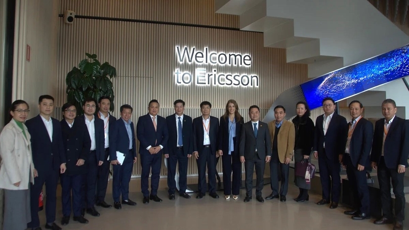 MobiFone and Ericsson delegations meet in Stockholm, October 1, 2024 (local time). Photo courtesy of Ericsson.