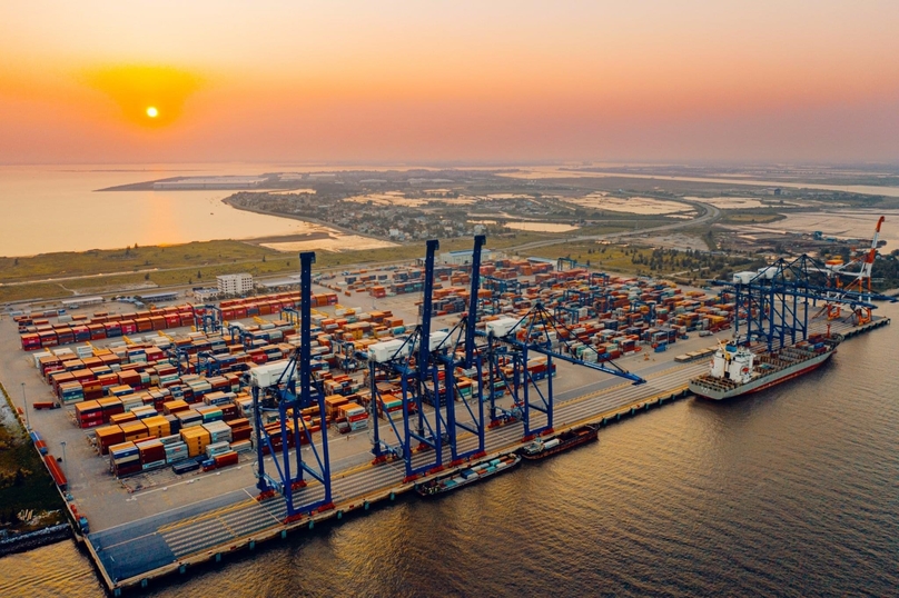 Hai Phong port in Hai Phong city, northern Vietnam. Photo courtesy of Hai Phong Maritime Port Authority.