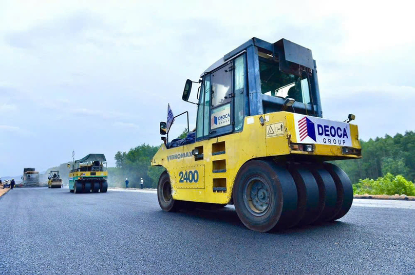 Construction site of a project implemented by Deo Ca Transport Infrastructure Investment JSC. Photo courtesy of the company.