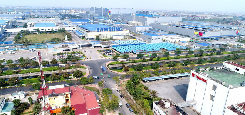 An industrial park in Bac Ninh province, northern Vietnam. Photo courtesy of Bac Ninh newspaper.