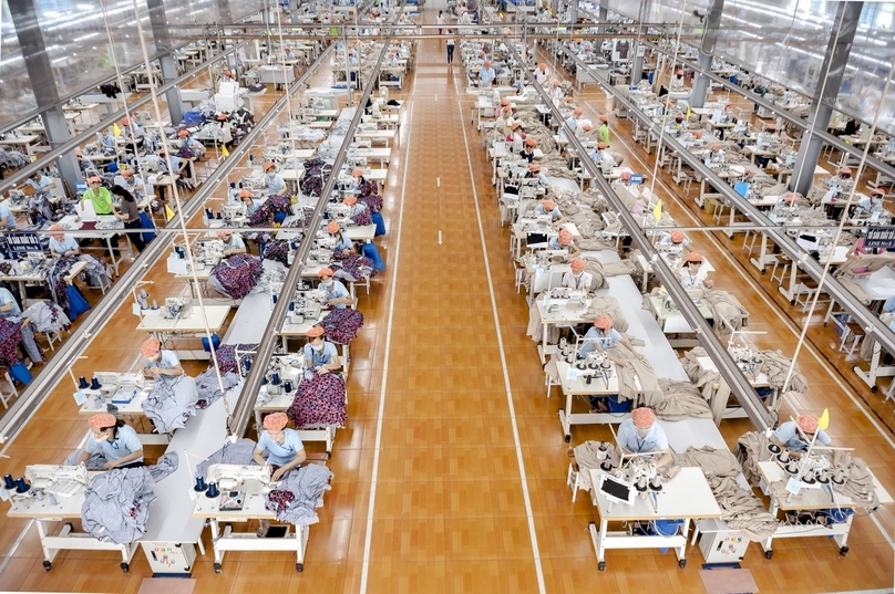 Textile workers in Hanoi. Photo courtesy of Song Hong Garment JSC.