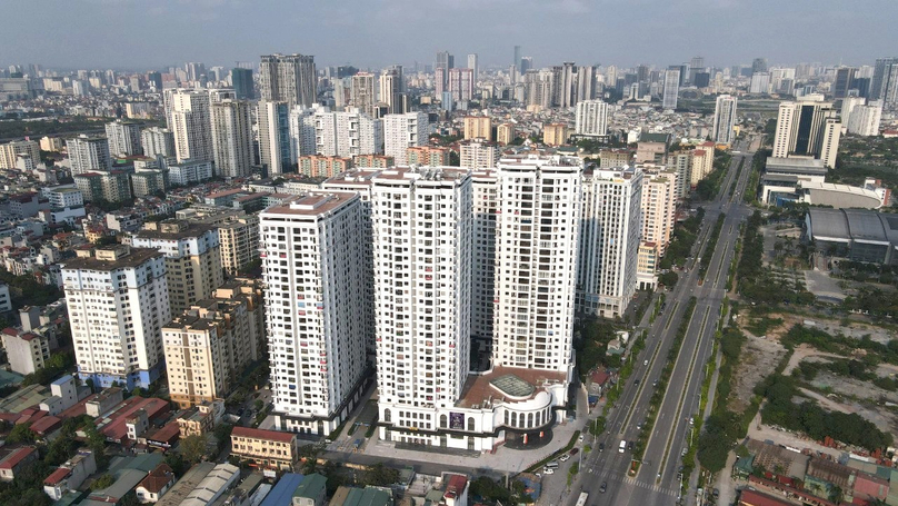  Apartment complexes in Hanoi. Photo courtesy of Thanh Nien (Young People) newspaper.