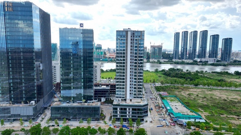 Office buildings in Ho Chi Minh City, southern Vietnam. Photo courtesy of Vietnam Financial Times. 