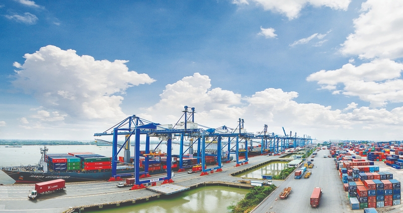 Tan Cang Cat Lai port in Ho Chi Minh City, southern Vietnam. Photo courtesy the port. 