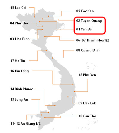 Erex's plan to build biomass power plants in Vietnam. Photo courtesy of Erex.