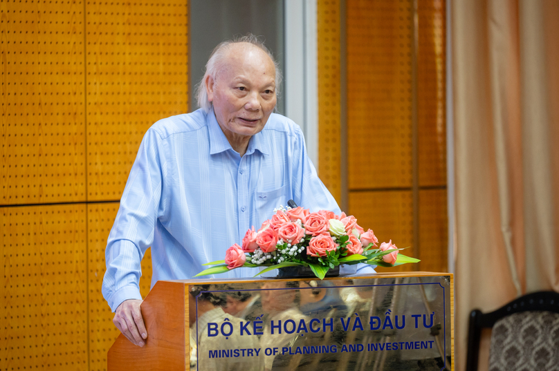 Prof. Nguyen Mai, chairman of the VAFIE, the parent entity of The Investor. Photo by The Investor.