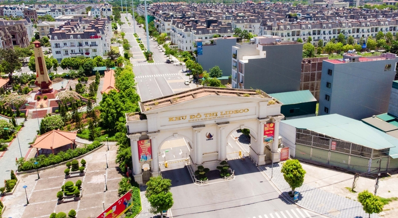 A view of the Lideco urban area in Hoai Duc district, Hanoi. Photo taken in June 2021. Photo courtesy of Nguoi Dua Tin (News Courier) magazine. 