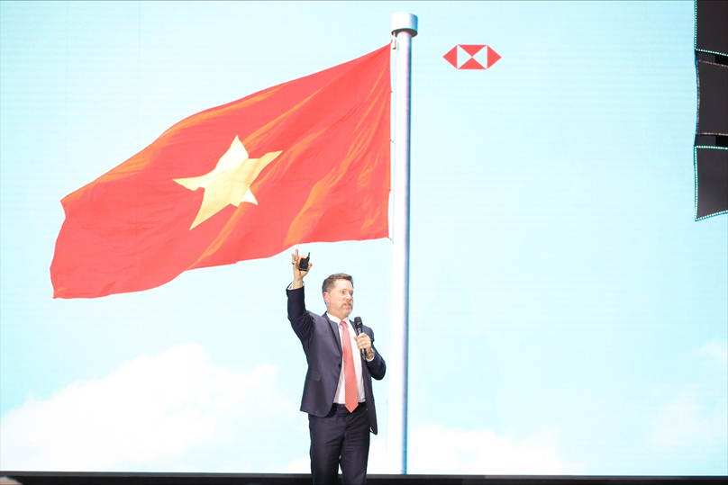  Tim Evans, CEO of HSBC Vietnam. Photo courtesy of HSBC.