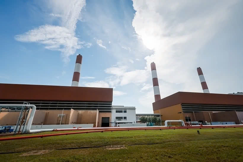  At Pulau Seraya power station. Photo courtesy of The Strait Times.