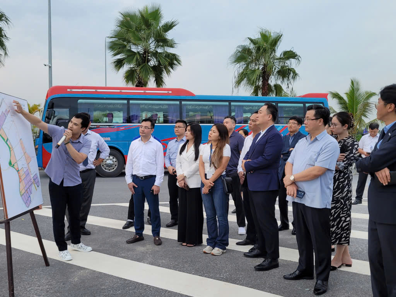 A delegation of South Korean businesses visit Quang Ninh province, northern Vietnam. Photo by The Investor/Vy Anh.