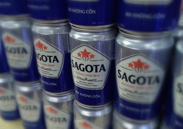  Sabibeco's Sagota-branded beer. Photo courtesy of the company. 