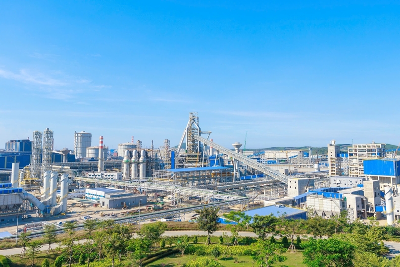 A view of the Dung Quat 2 steel complex of Hoa Phat Group in Quang Ngai province, central Vietnam, pictured in August 2024. Photo courtesy of the company.