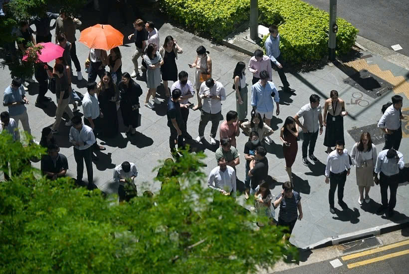 The digital economy’s growth has created more tech jobs, even amid a more cautious hiring outlook in the tech sector globally and in Singapore. Photo courtesy of The Straits Times.