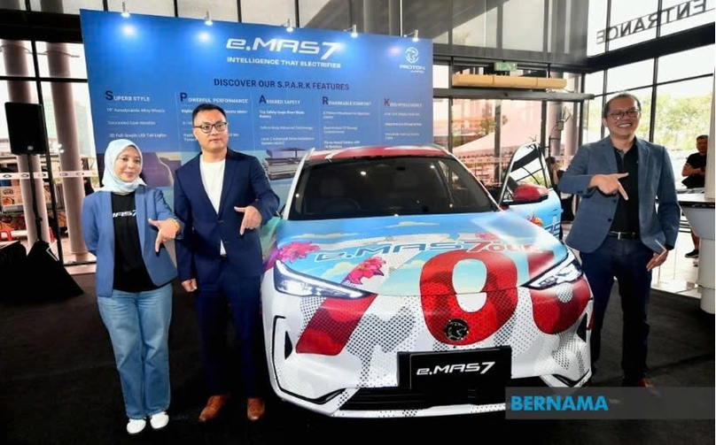  Proton's e.MAS 7. Photo courtesy of Bernama.