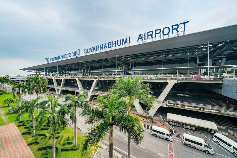  The Suvarnabhumi Airport in Bangkok, Thailand. Photo courtesy of Vietjet.