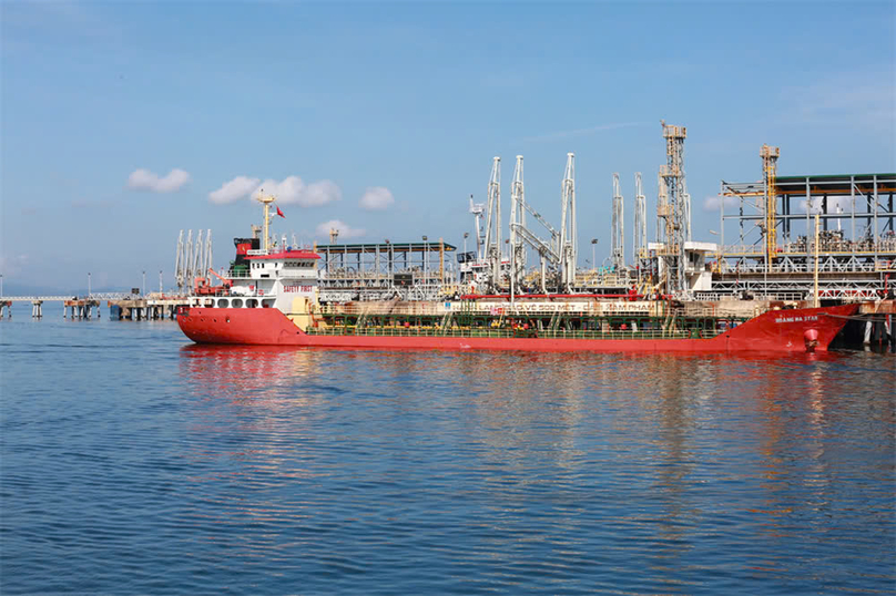  A corner of the Dung Quat oil refinery, run by BSR. Photo courtesy of BSR.