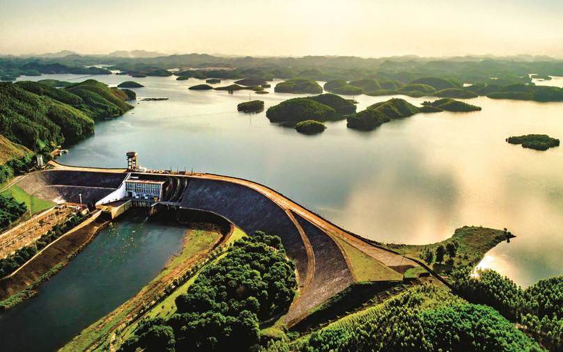 Thac Ba Hydroppwer Plant in Yen Bai province, northern Vietnam. Photo courtesy of Thac Ba Hydropower JSC.