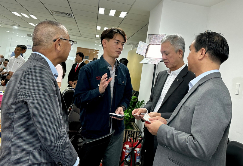 Japanese and Vietnamese real estate businesses interact in Ho Chi Minh City, November 13, 2024. Photo courtesy of Nguoi Lao Dong (Laborer) newspaper.