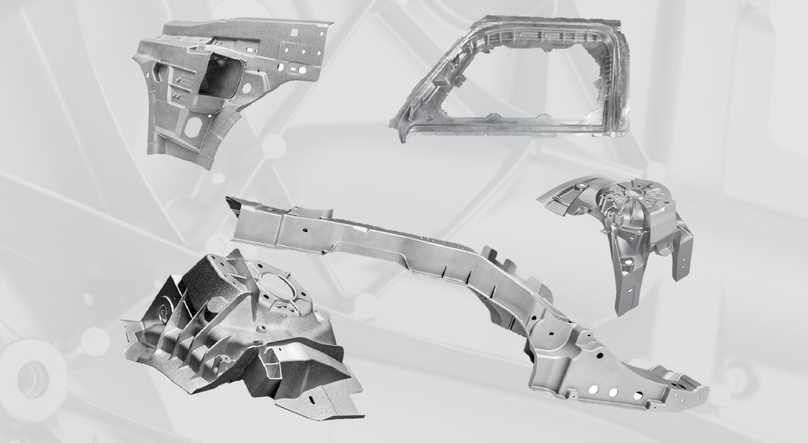 Some car parts are cast using Bühler's Carat Die Casting. Photo courtesy of Bühler.