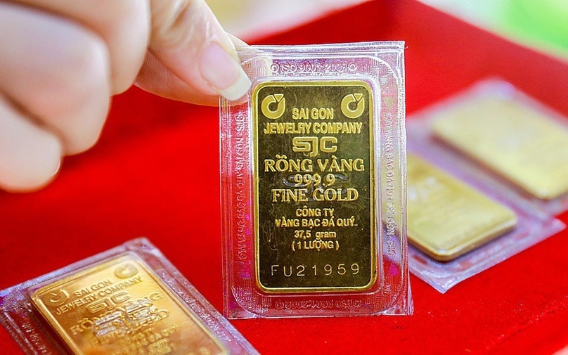  SJC gold bars. Photo courtesy of SJC.