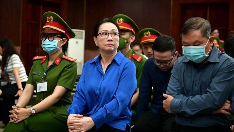  Truong My Lan in court. Photo courtesy of Tien Phong (Vanguard) newspaper.