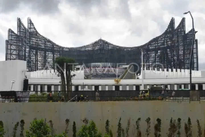 The Garuda Palace at Nusantara Capital city, East Kalimantan, Indonesia as seen on August 9, 2024. Photo courtesy of Antara.