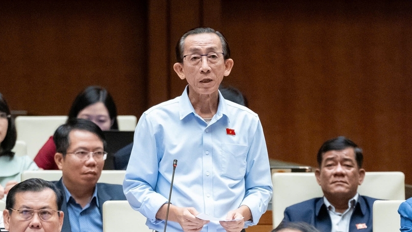 Tran Hoang Nga, National Assembly delegate from HCMC, southern Vietnam. Photo courtesy of the parliament's news portal.