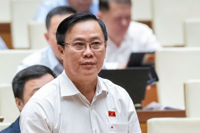 Nguyen Quoc Han, a National Assembly delegate from Ca Mau province, southern Vietnam. Photo courtesy of the parliament's news portal.