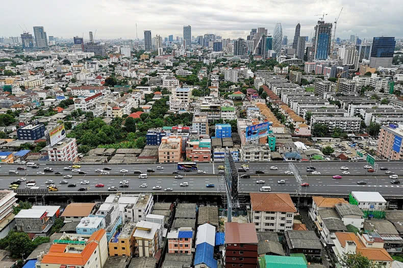  A corner of Bangkok, Thailand. Photo courtesy of Bangkok Post.