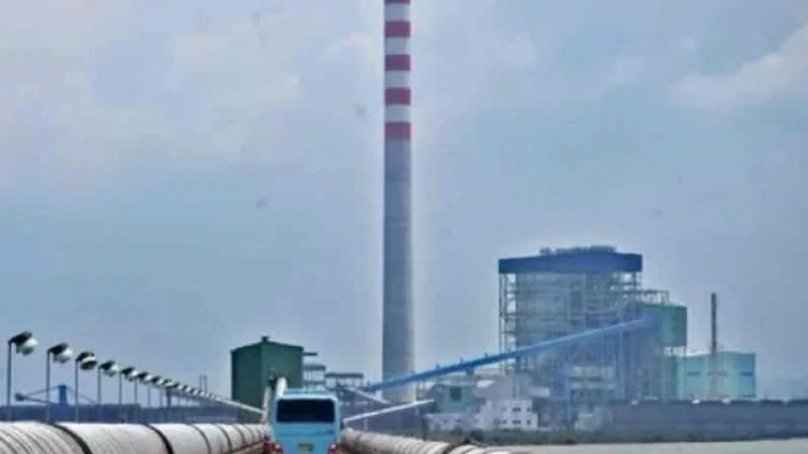 A bus travels near the Cirebon-1 coal-fired power plant on October 18, 2020, in Cirebon, West Java. Indonesia, home to the world's fourth-biggest population. Indonesia is one of world’s largest thermal coal exporters and carbon emitters. Photo courtesy of Antara.