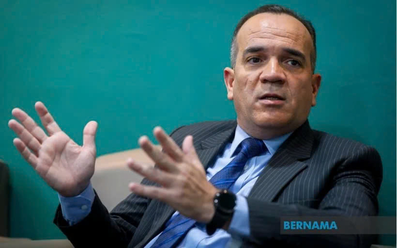  Cuban Ambassador to Malaysia Florentino Batista Gonzalez. Photo courtesy of Bernama.