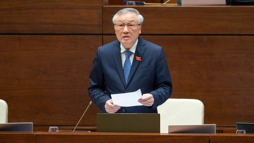 Standing Deputy Prime Minister Nguyen Hoa Binh. Photo courtesy of the National Assembly.