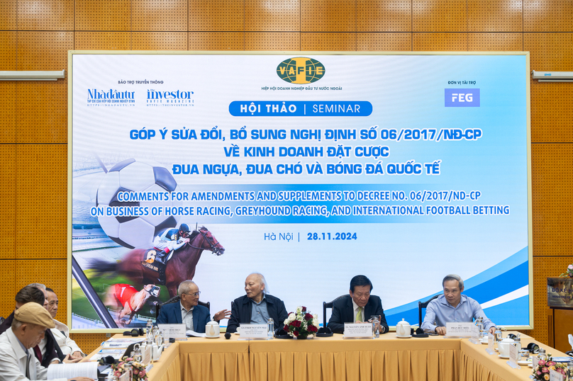 The VAFIE, The Investor hold a seminar on Decree 06/2017, in Hanoi on November 28, 2024. Photo by The Investor/Quang Huy.