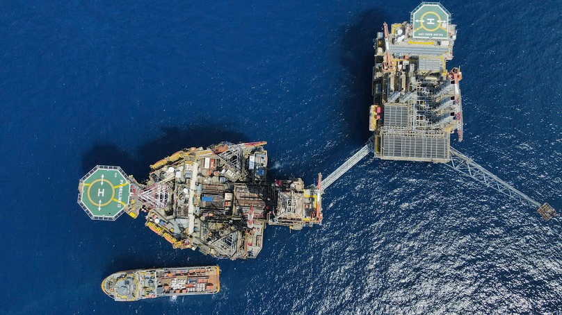  An oil rig run by PV Drilling. Photo courtesy of the company.