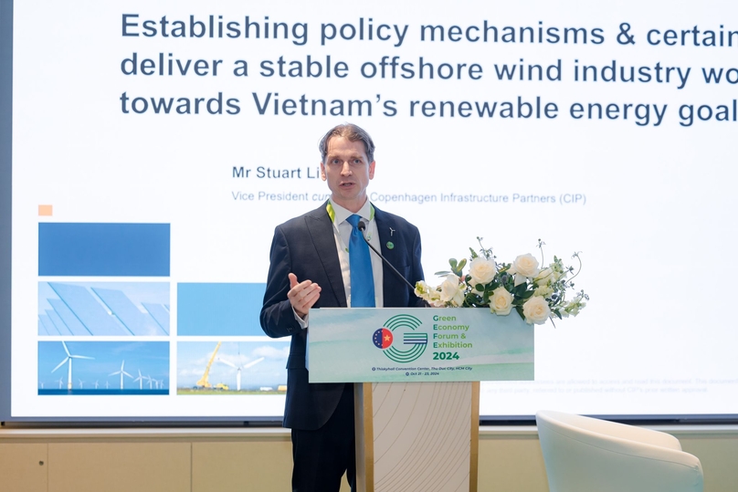 Stuart Livesey, CEO of Copenhagen Offshore Partners (COP) Vietnam. Photo courtesy of GEFE.