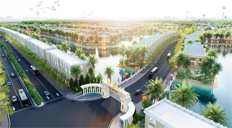 Illustration of a subdivision of Vinhomes Royal Island in Hai Phong city, northern Vietnam. Photo courtesy of Vinhomes.