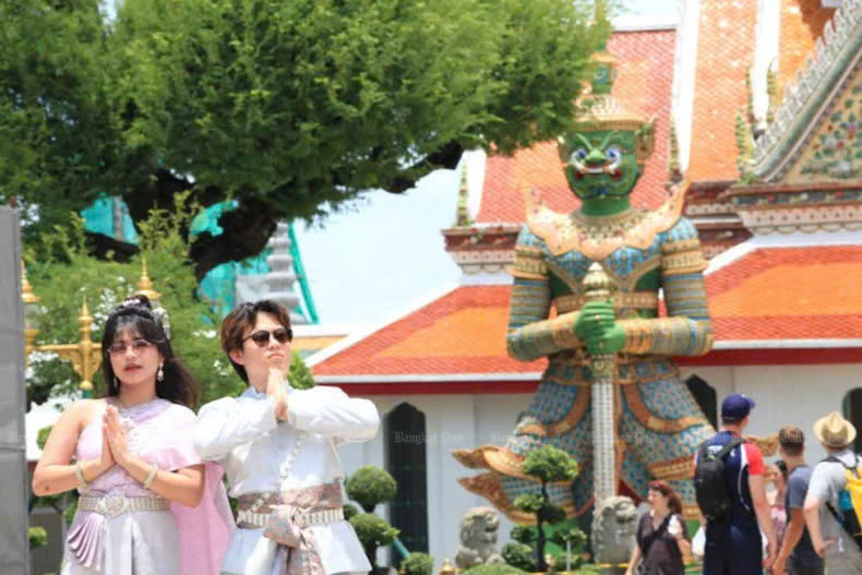  Tourists in Thailand. Photo courtesy of Bangkok Post.