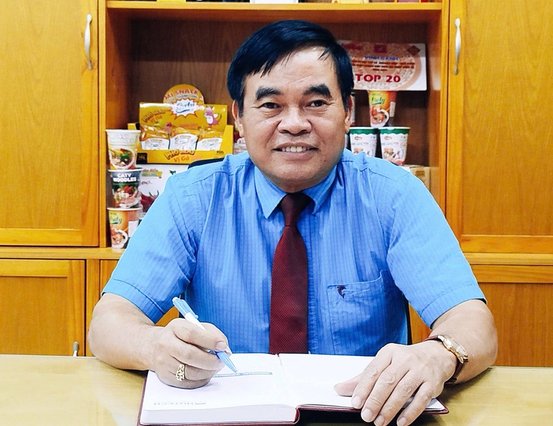 Le Quang Huy, chairman of Caty Foods Company Limited. Photo courtesy of The Investor/My Ha.