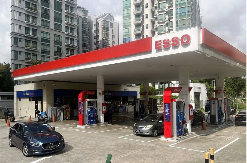 Exxon has a network of 59 filling stations in Singapore under the Esso brand. Photo courtesy of straitstimes.com.